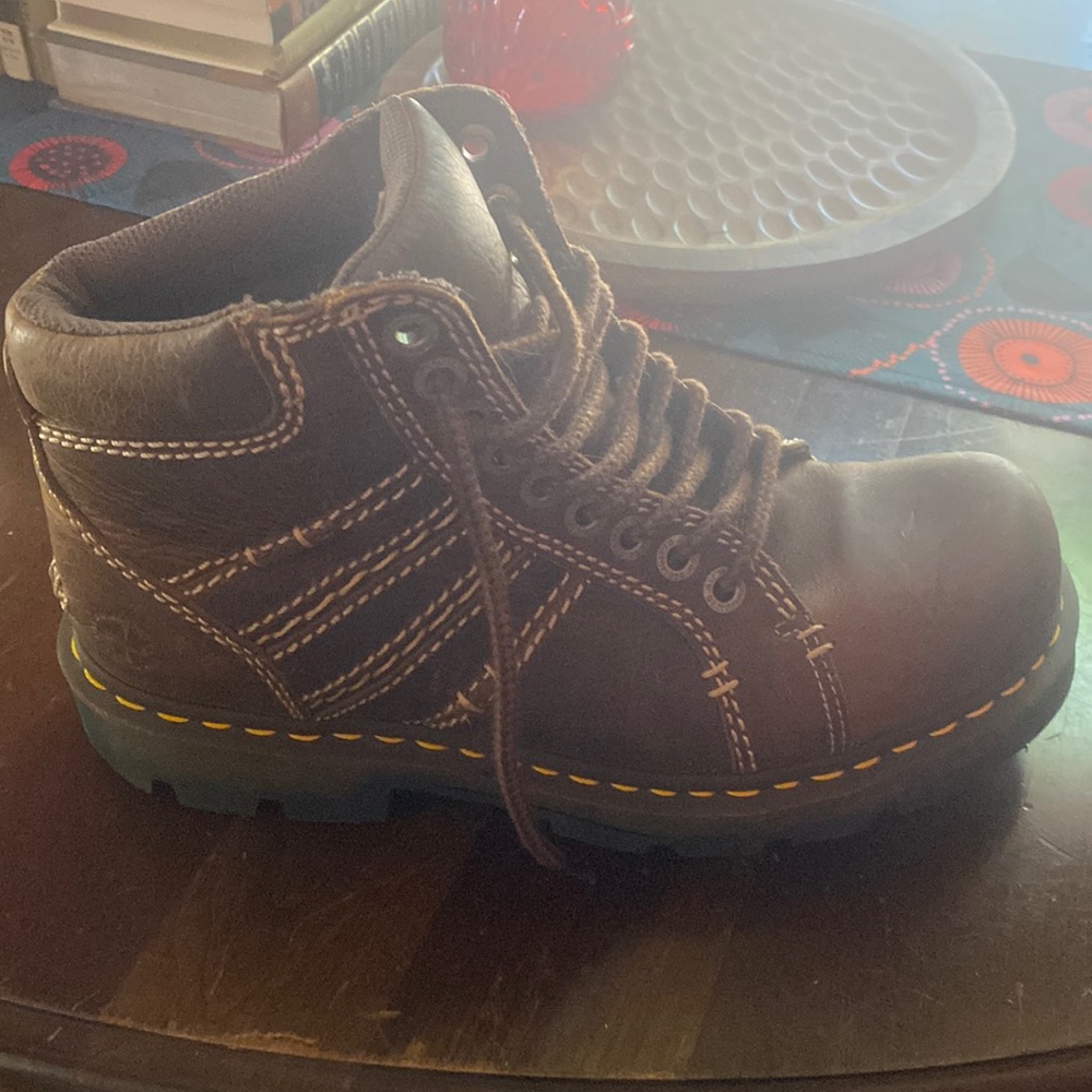Dr Martens Brown Quincy Boots